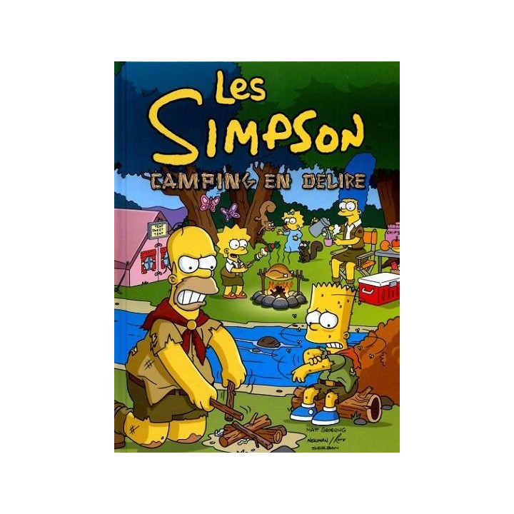Les Simpson -1- Camping en Délire