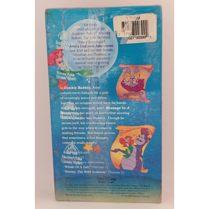 The Little Mermaid - Ariel's Undersea Adventure Double Bubble